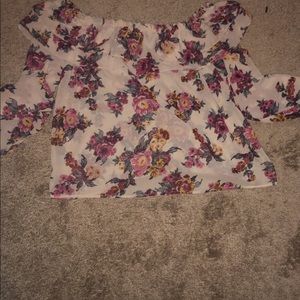 Off shoulder blouse